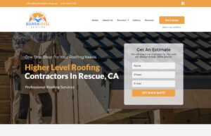 Higherlevelroofing.com website