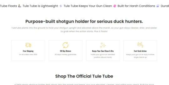 Tule-Tube homepage